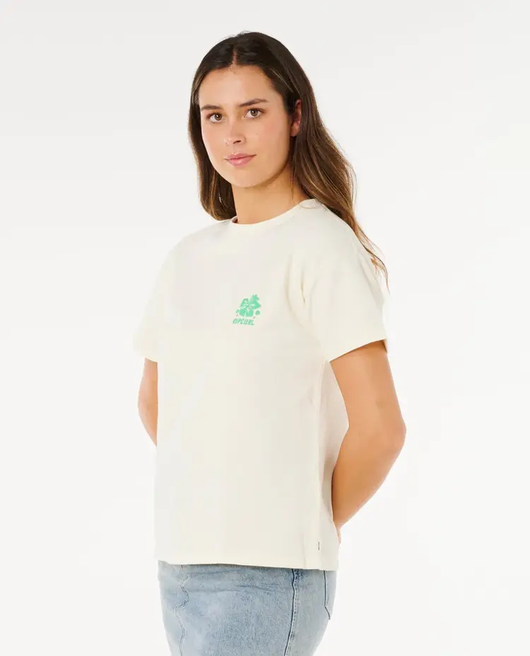 RIP CURL FEMMES SURF PUFF PARTY PACK RELAXED TEE