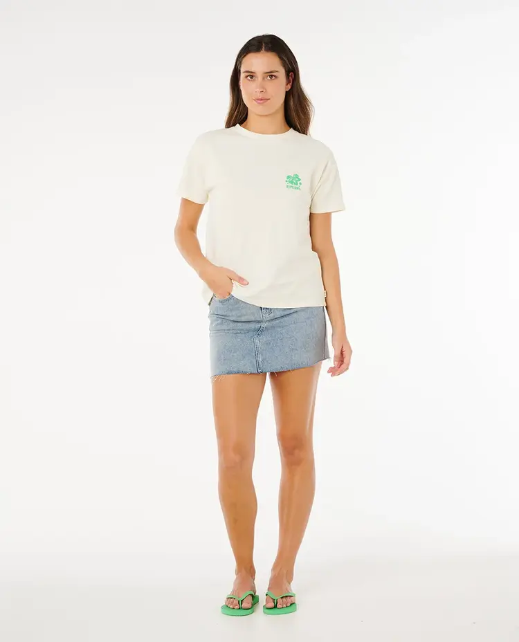 RIP CURL FEMMES SURF PUFF PARTY PACK RELAXED TEE