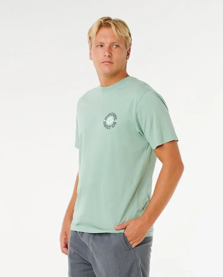 RIP CURL MEN'S PACIFIC RINSE CIRCLE RELAXED TEE