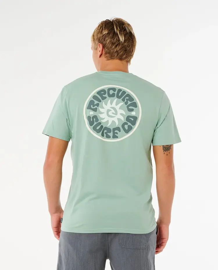 RIP CURL HOMMES PACIFIC RINSE CIRCLE RELAXED TEE