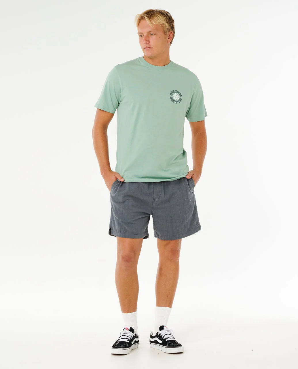RIP CURL MEN'S PACIFIC RINSE CIRCLE RELAXED TEE