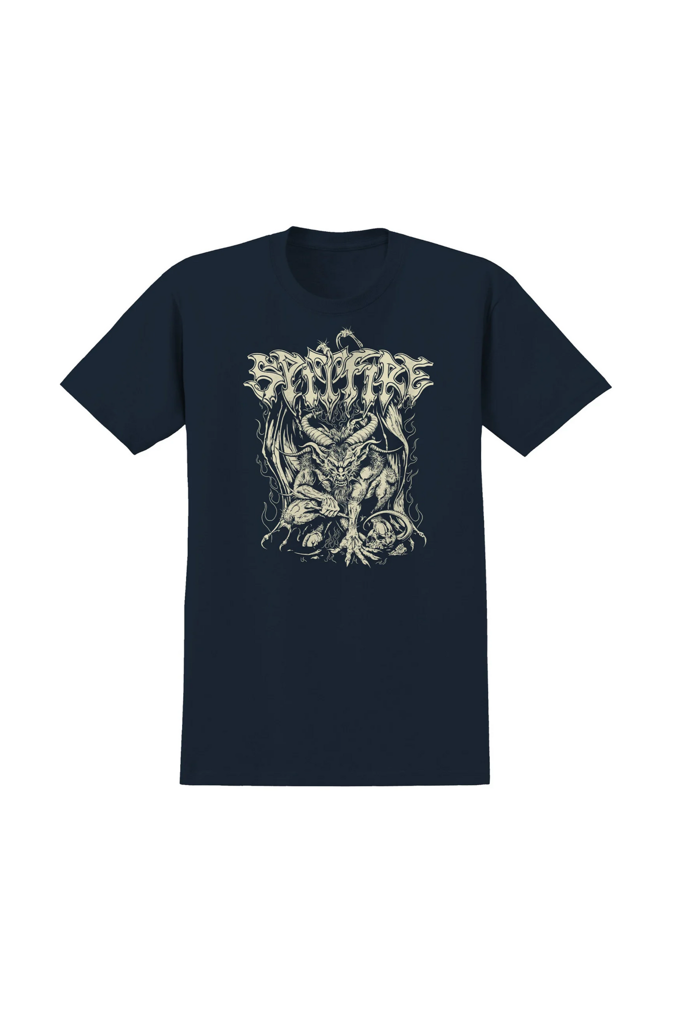 Spitfire HOMMES DEMON REDUX DISCHARGE PRINT SHORT SLEEVE TEE