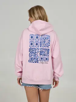 Salty crew FEMMES SUNBLOCK HOODY PINK SKIES