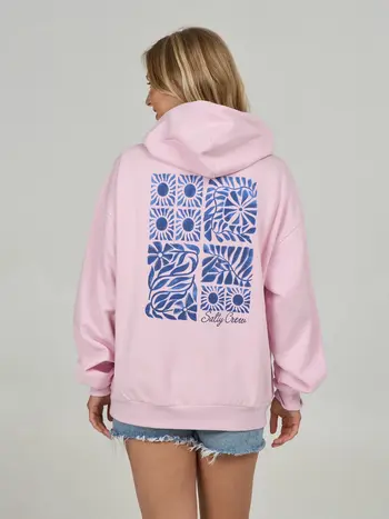 Salty crew FEMMES SUNBLOCK HOODY PINK SKIES