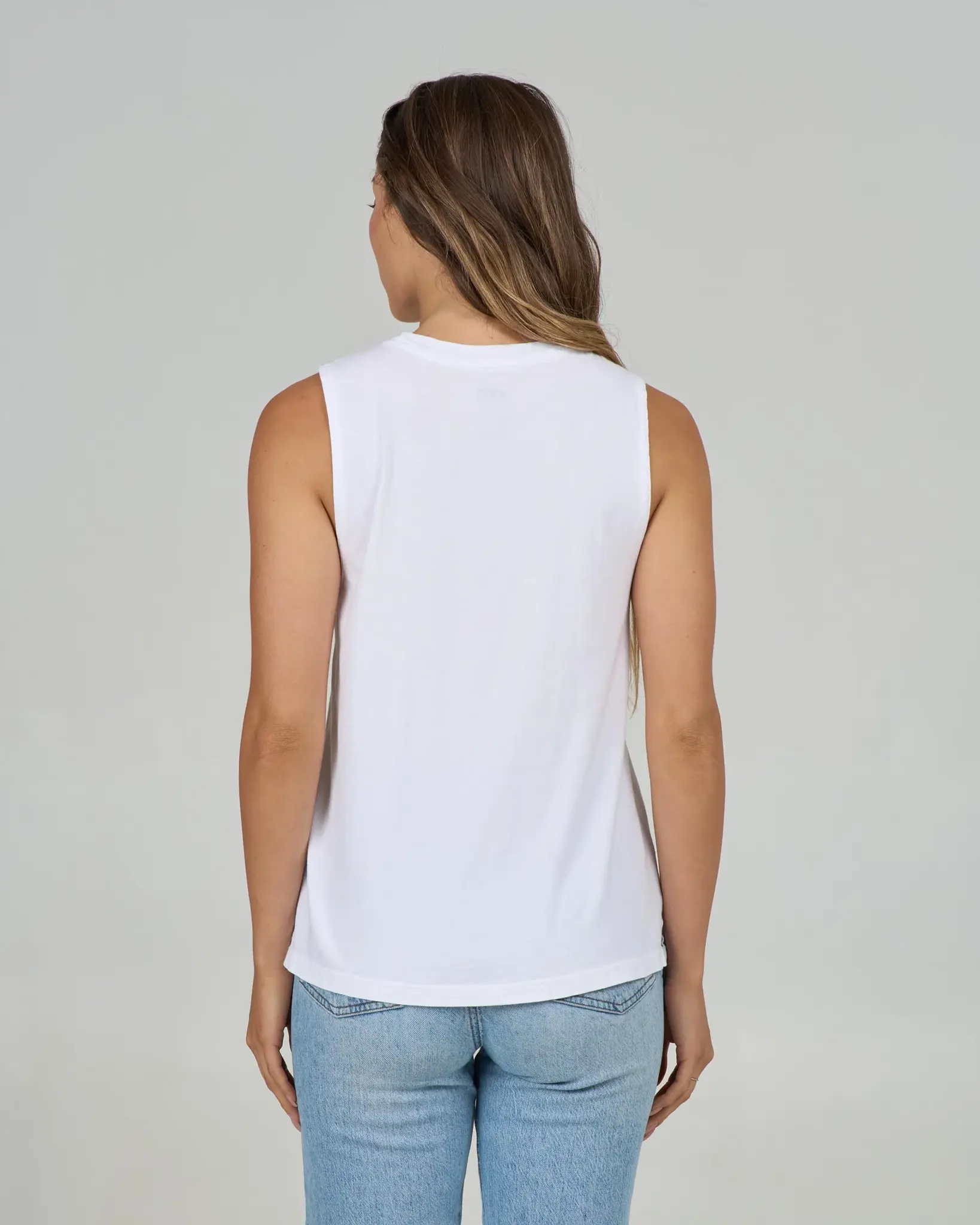 Salty crew WOMEN'S KEYHOLE MUSCLE TANK