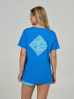 Salty crew FEMMES TIPPET BOYFRIEND TEE BOLD BLUE