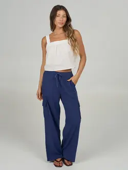 Salty crew WOMEN'S DRIFTWOOD PANT BRIGHT NAVY