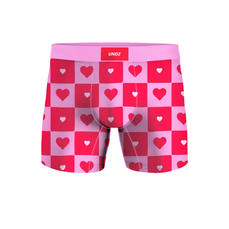 Undz HOMMES CLASSIC BOXER PETITS COEURS