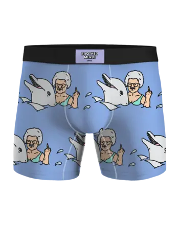Undz MEN'S CLASSIC BOXER DOLPHIN X BROTHERMERLE
