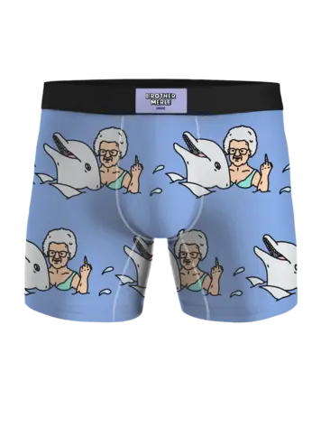 Undz MEN'S CLASSIC BOXER DOLPHIN X BROTHERMERLE