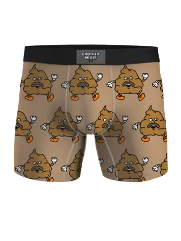 Undz HOMMES CLASSIC BOXER MR POOP X BROTHERMERLE