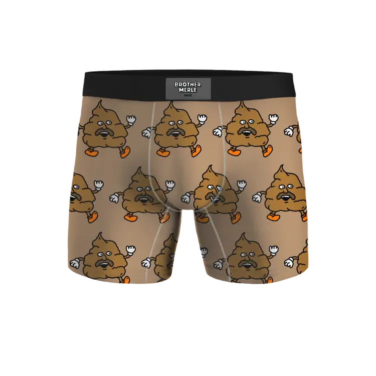 Undz MEN'S CLASSIC BOXER MR POOP X BROTHERMERLE