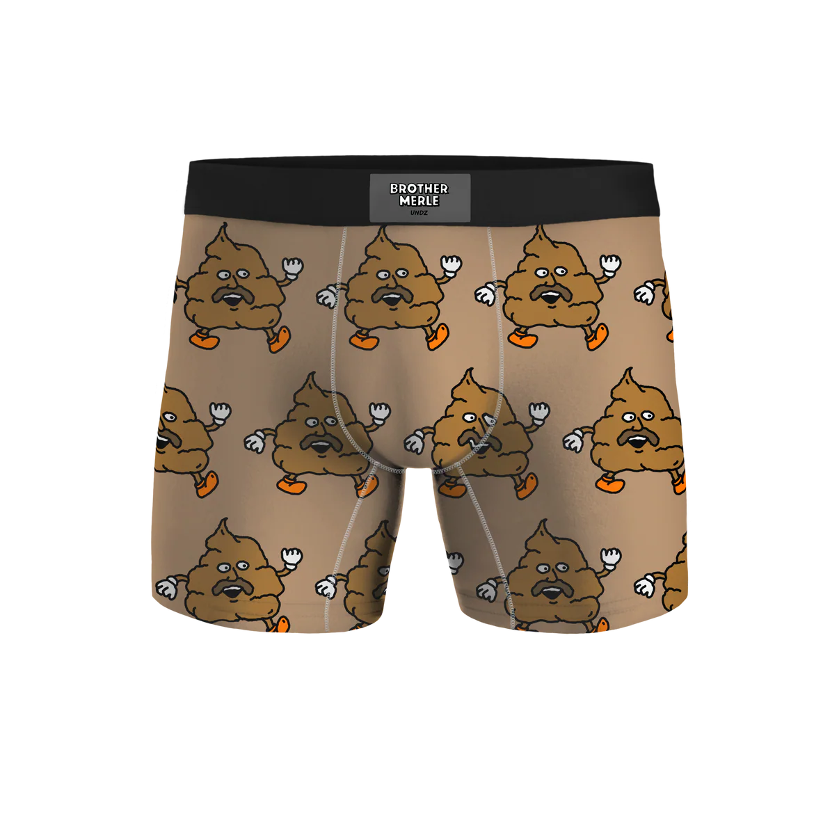 Undz MEN'S CLASSIC BOXER MR POOP X BROTHERMERLE
