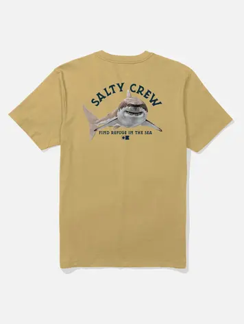 Salty crew MEN'S LURKING SS TEE MINERAL YELLOW