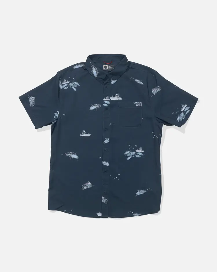 Salty crew HOMMES BREEZER PERF BUTTON UP