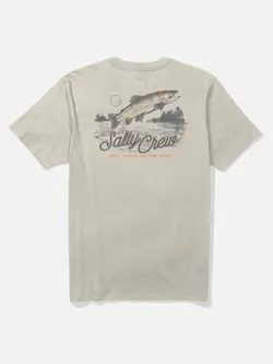 Salty crew MEN'S FISH FEST SS TEE BONE