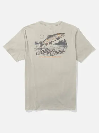 Salty crew HOMMES FISH FEST SS TEE BONE