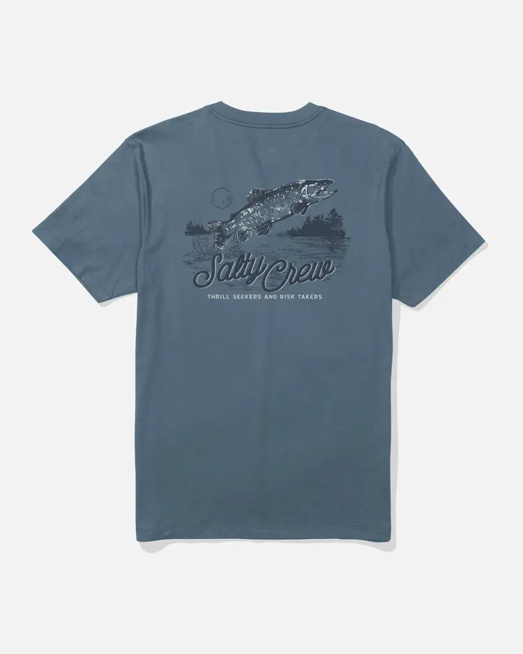 Salty crew HOMMES FISH FEST SS TEE