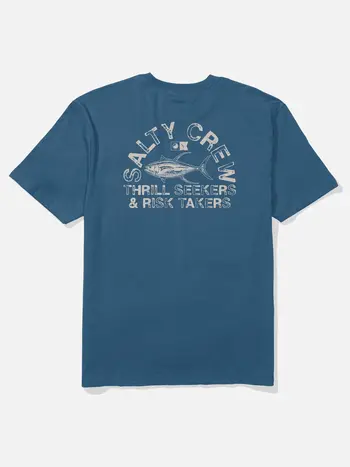 Salty crew MEN'S STAMPED CLASSIC TEE CAST BLUE