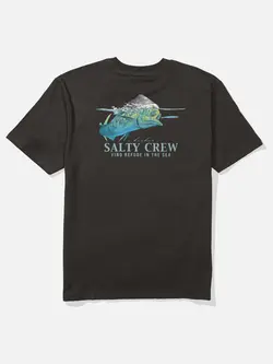 Salty crew MEN'S MAHI SURFACE CLASSIC TEE BLACK