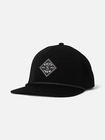 Salty crew MEN'S LONG RANGE SNAPBACK BLACK