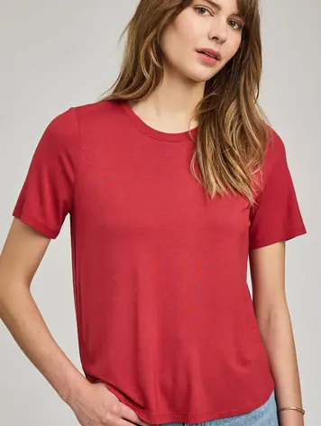 Gentle fawn FEMMES BRIELLE T-SHIRT GARNET