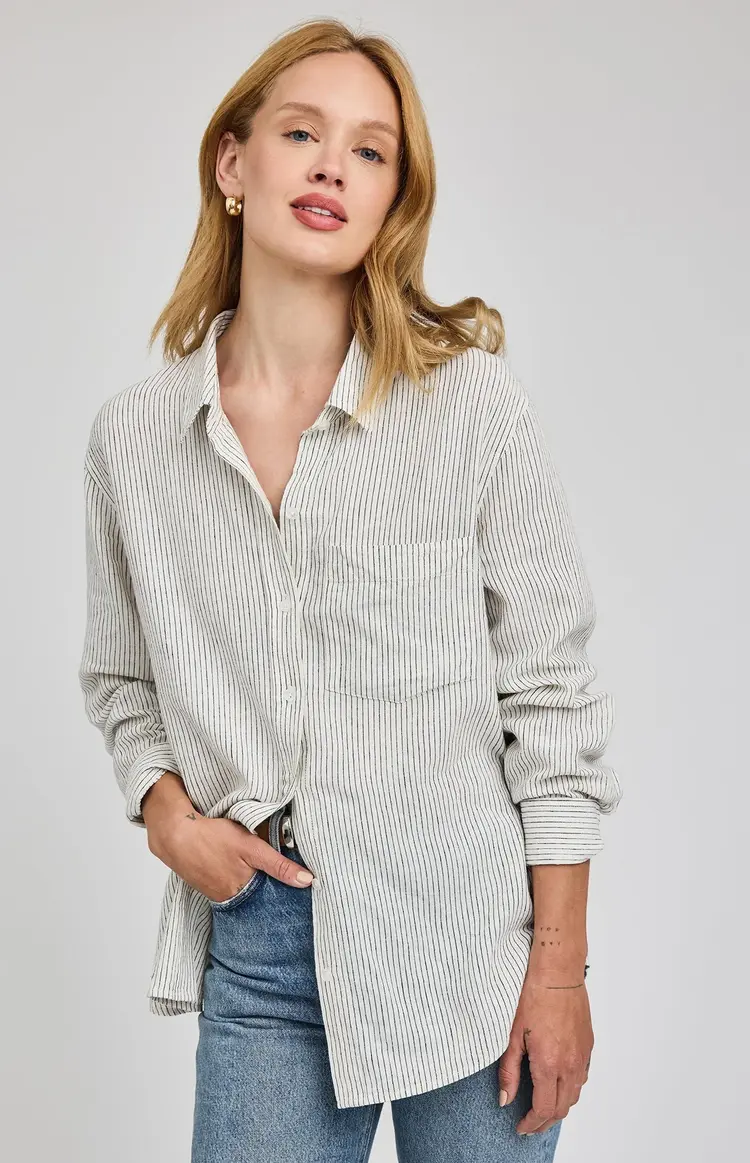 Gentle fawn FEMMES DOMINIQUE BUTTON DOWN SHIRT