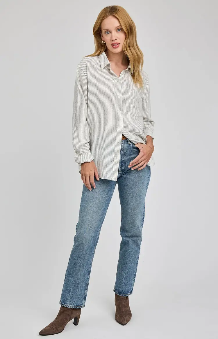Gentle fawn FEMMES DOMINIQUE BUTTON DOWN SHIRT