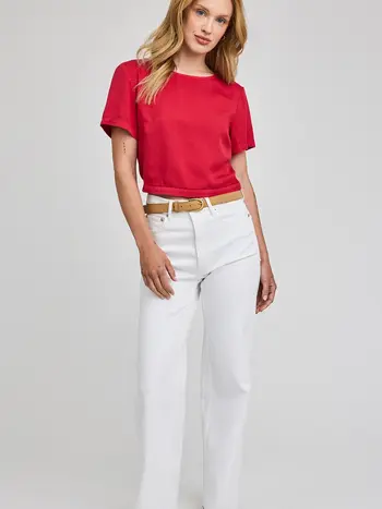 Gentle fawn FEMMES ALESSANDRA TOP WASHED GARNET