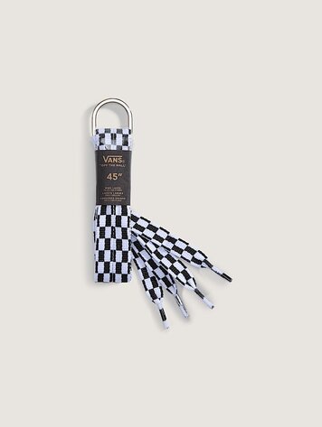 Vans FAT SHOE LACES CHECKERBOARD BLACK/WHITE