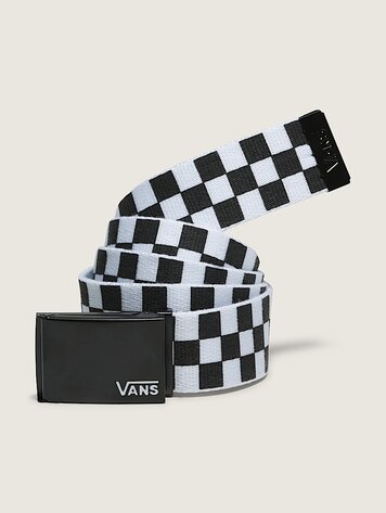 Vans CEINTURE DEPPSTER II WEB CHECKERBOARD BLACK/WHITE