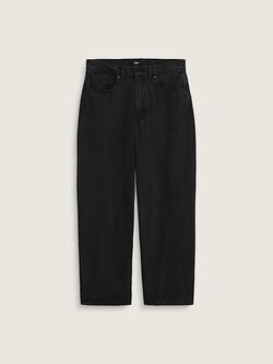 Vans YOUTH CHECK-5 LOOSE DENIM PANTS BLACK