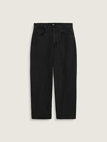 Vans YOUTH CHECK-5 LOOSE DENIM PANTS BLACK