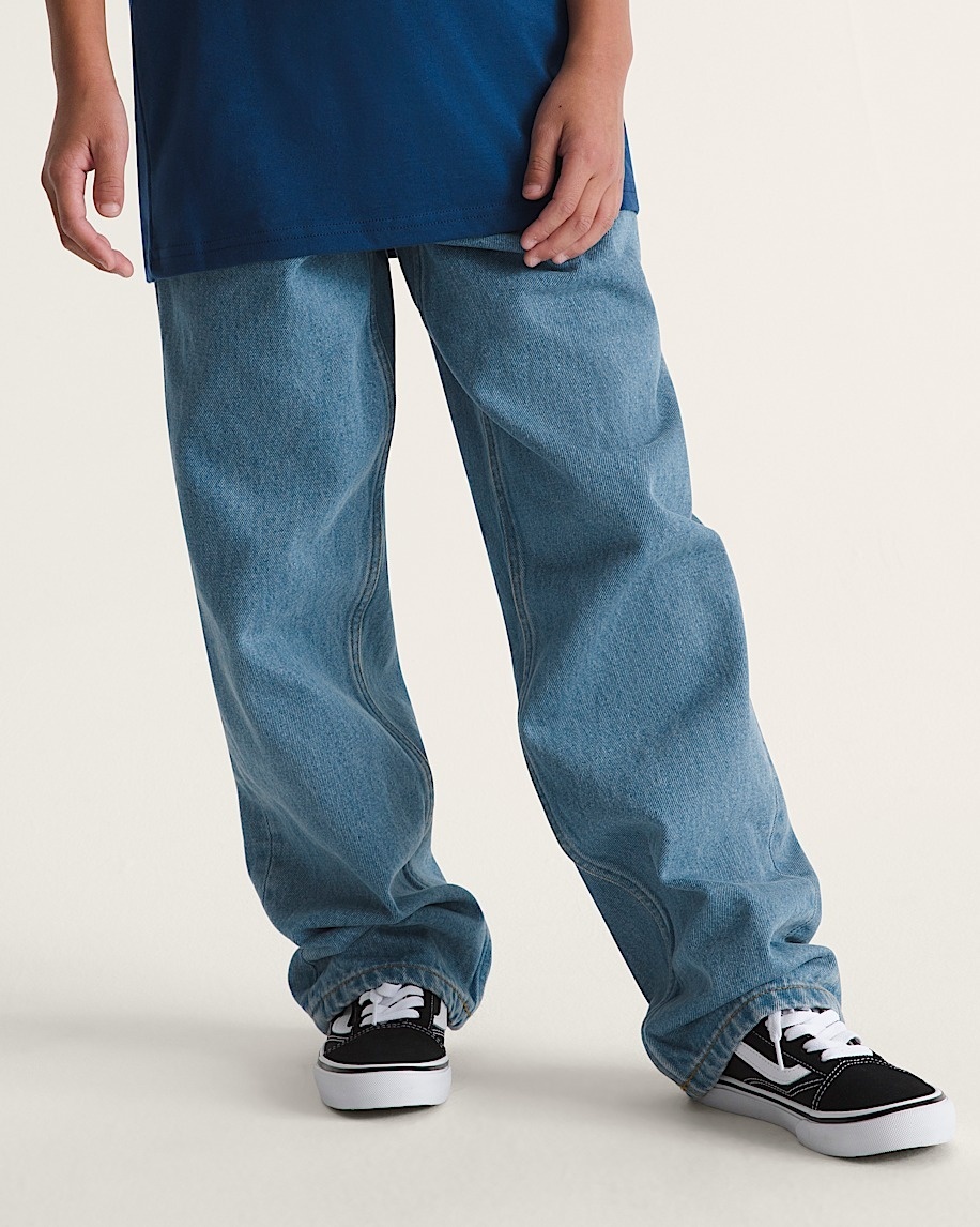 Vans YOUTH CHECK-5 LOOSE DENIM PANTS