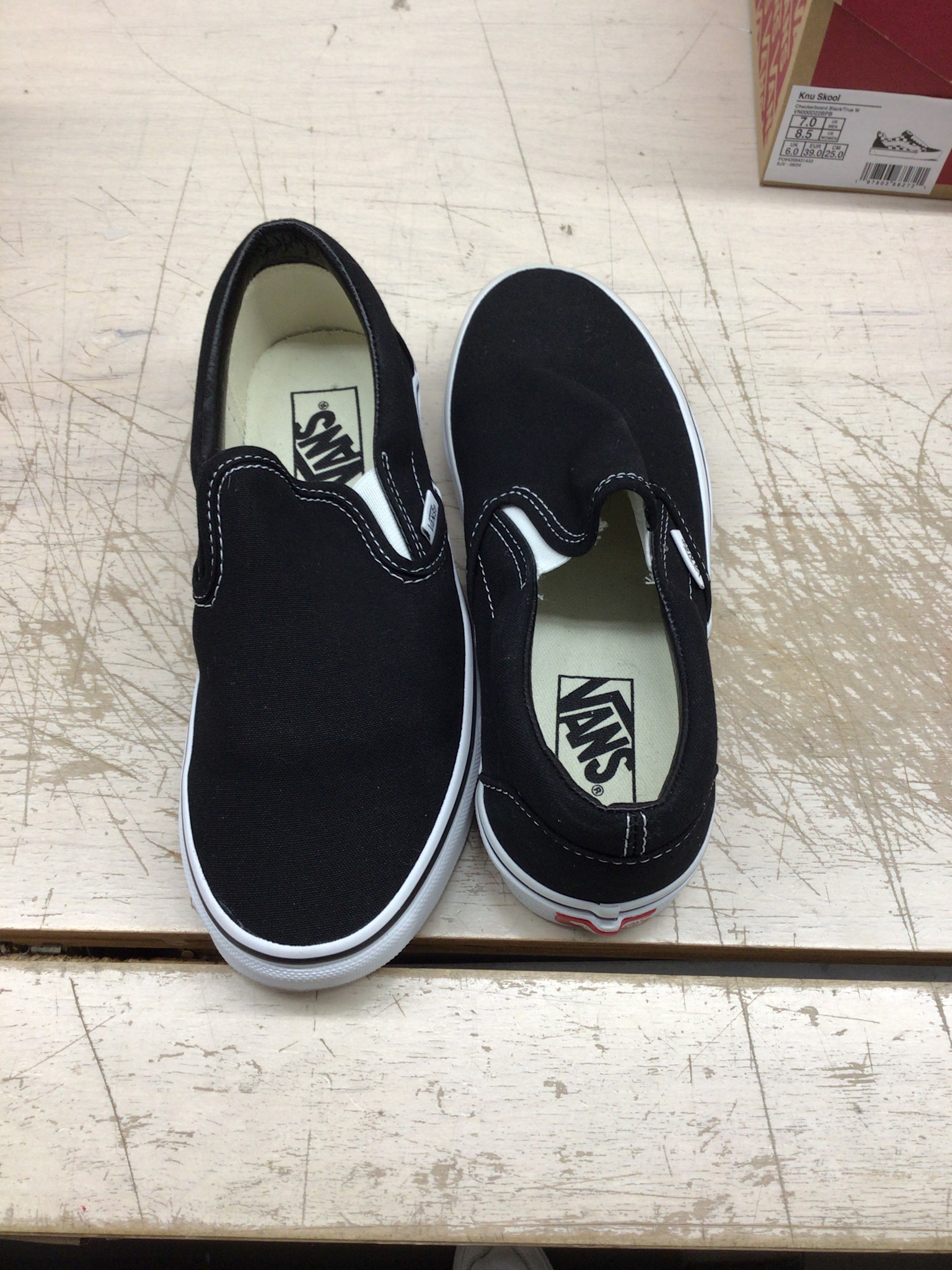 Vans CLASSIC SLIP-ON SHOE BLACK