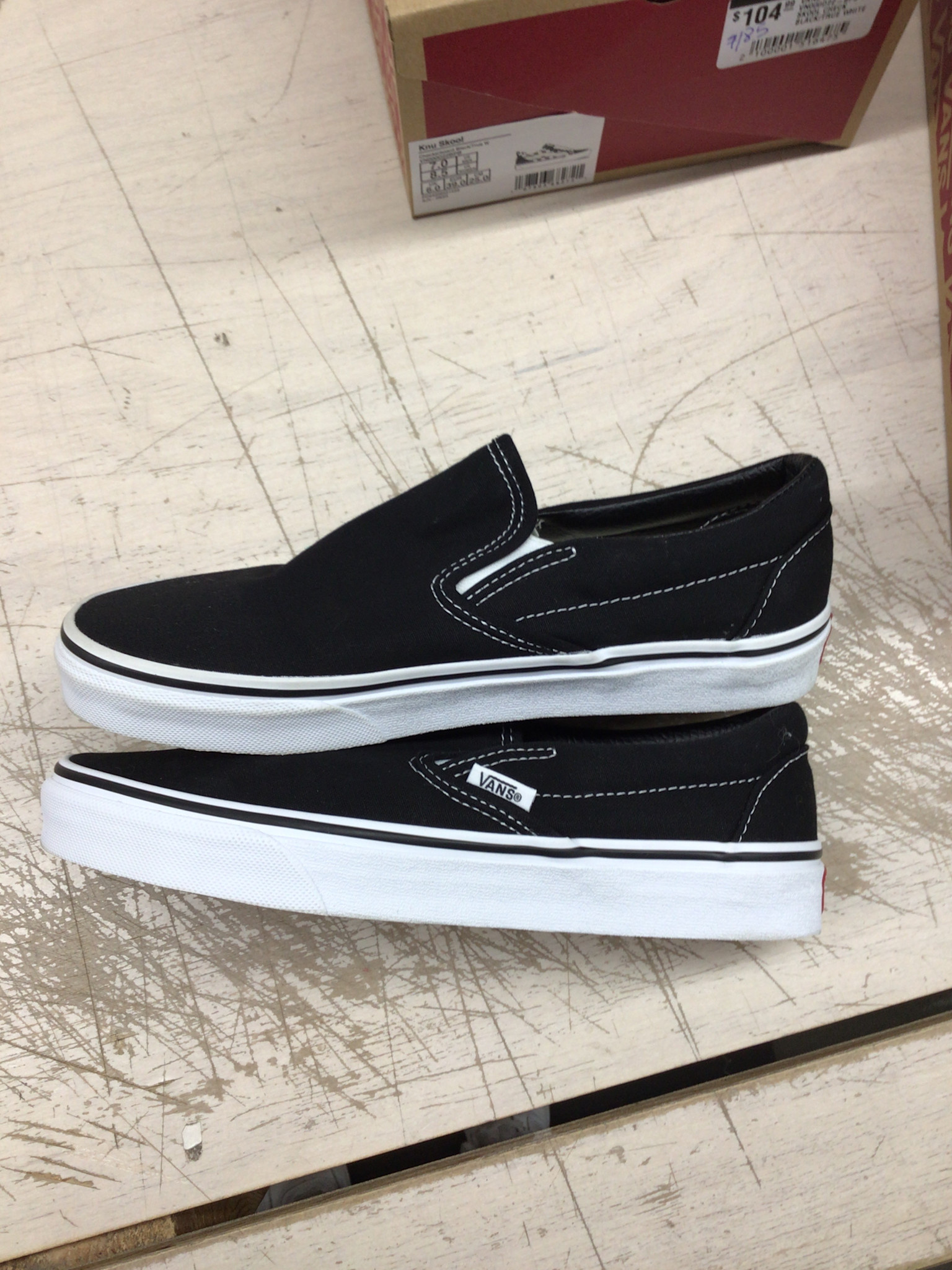 Vans CLASSIC SLIP-ON SHOE BLACK