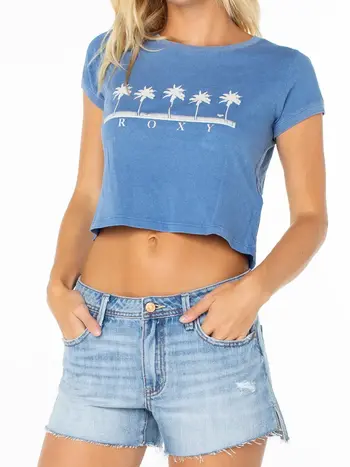Roxy FEMMES FIVE PALM STRIPE CGBT BLUE HORIZON FIVE PALM STRIPE