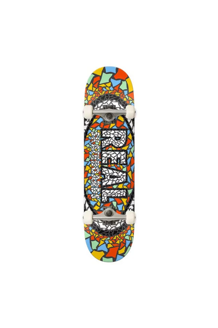 Real MOSAIC OVAL RECOLOR SKATEBOARD COMPLET 8.0"