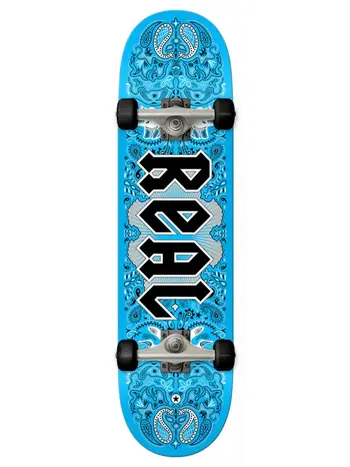 Real BANDANA COMPLETE SKATEBOARD 7.5"