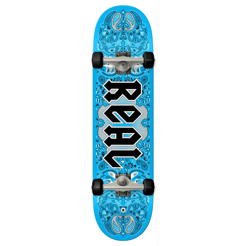 Real BANDANA COMPLETE SKATEBOARD 7.5"