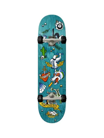 Antihero NO REGERTS COMPLETE SKATEBOARD 7.75"
