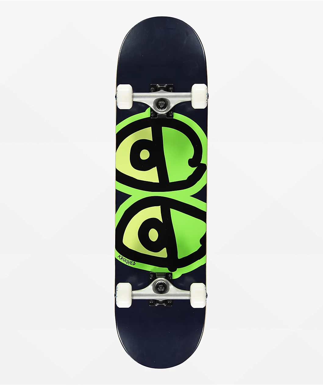 Krooked GLOW EYES COMPLETE SKATEBOARD 8.25"