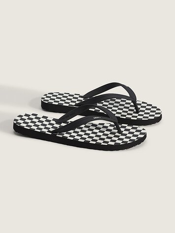 Vans HOMMES MAKENA SANDALS CHECKERBOARD BLACK/MARSHMALLOW