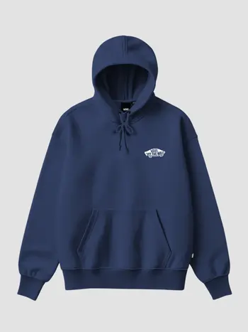 Vans MEN'S DOUBLE STANDARD PULLOVER HOODIE DEEP INDIGO