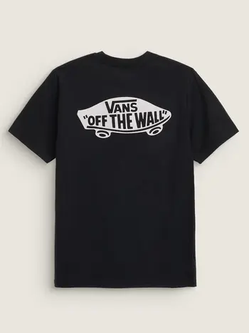 Vans MEN'S DOUBLE STANDARD SS TEE BLACK/WHITE