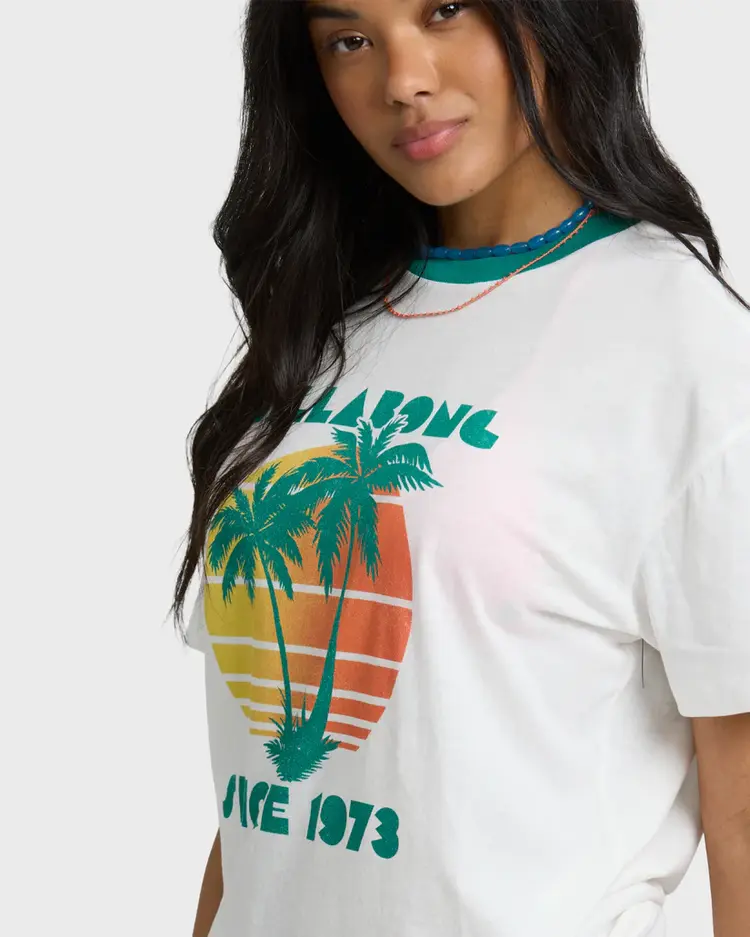 Billabong WOMEN'S MY BEACH CLUB SS TEE