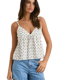 Rhythm FEMMES SEACLIFF CAMI TOP NATURAL