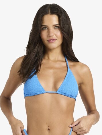 Billabong WOMEN'S RISING TIDE REMI TRIANGLE BIKINI TOP TRUE BLUE