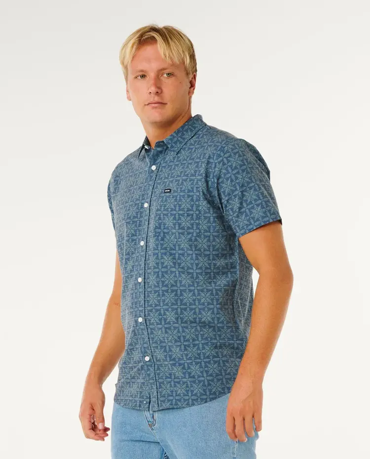 RIP CURL MEN'S SESSIONS AEROTECH SS SHIRT