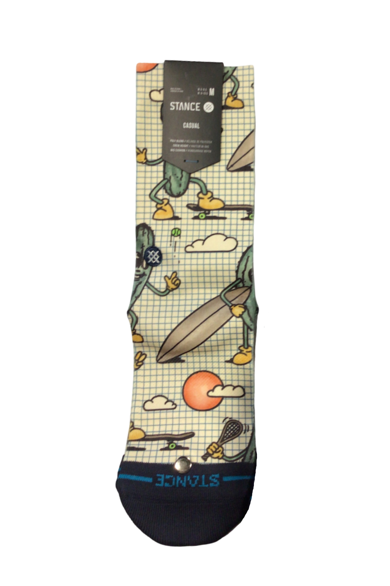 Stance HOMMES FEELING PICKLED CREW SOCKS